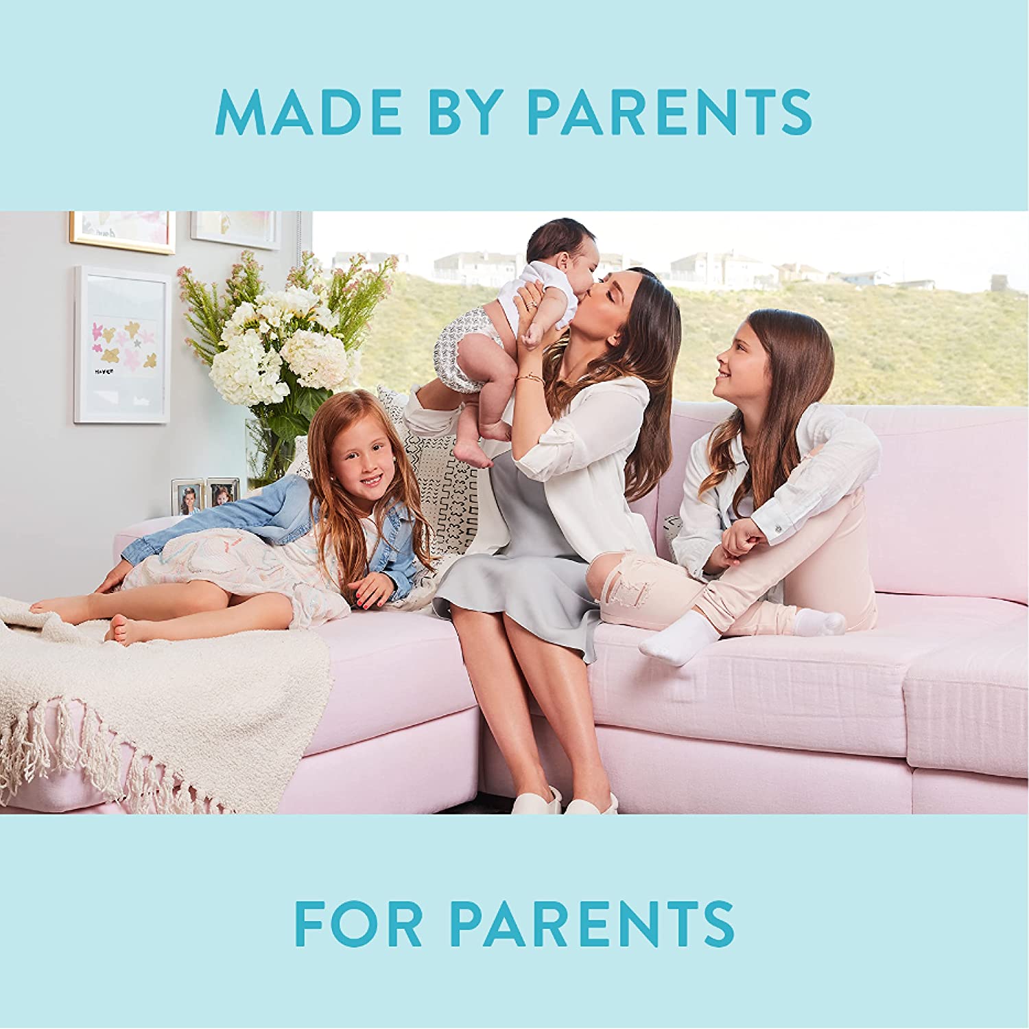 The Honest Company Clean Conscious Diapers | Plant-Based, Sustainable | Classic Stripes + Feeling Nauti | Super Club Box, Size 3 (16-28 lbs), 136 Count - Image 7